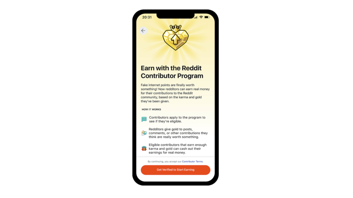 Reddit Rolls Out Contributor Program, Offering Real Money for Gold and Karma