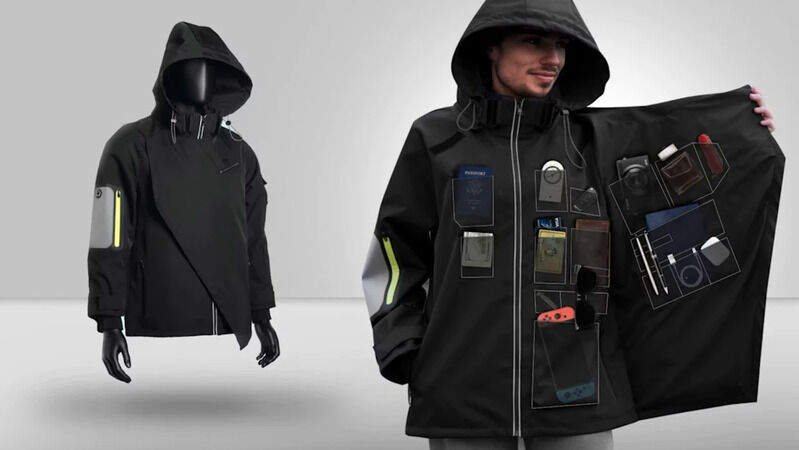Tactical Inclement Weather Outerwear - The Storm Jacket from Storm Lab Has 18 Pockets and More (TrendHunter.com)