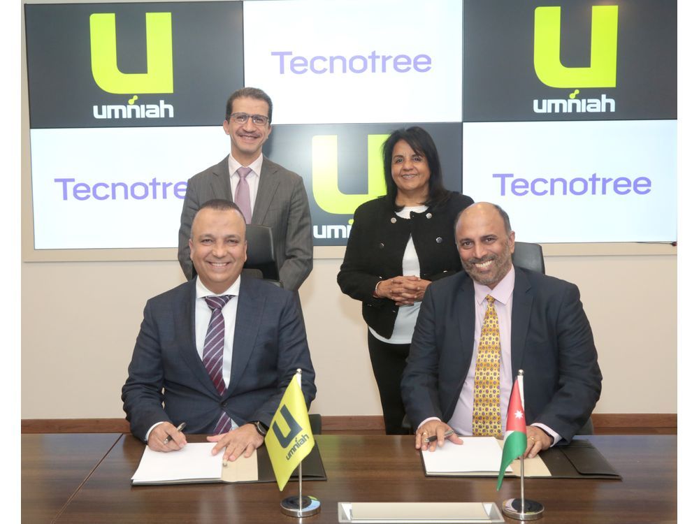 Tecnotree Secures Multimillion-Dollar Deal with Umniah, Pioneering Sensa AIML Embedded BSS Transformation