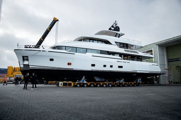  Fifth 37 metre Moonen Martinique yacht Lumière launched