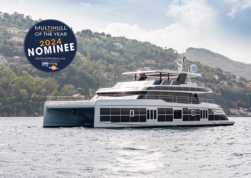 2024 Multihull of the Year   Vote for 80 Sunreef Power Eco