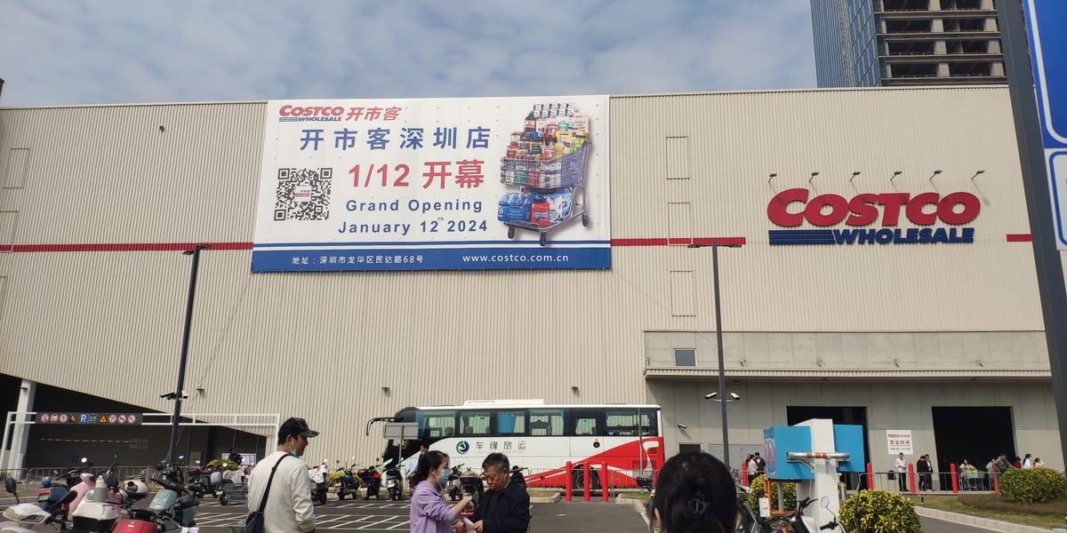 Thousands of Hong Kongers are flocking to a Costco store in mainland China. Here's why.