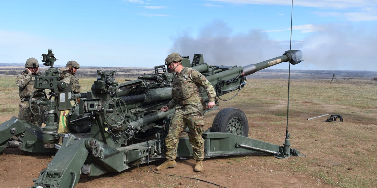 I witnessed the full power of an M777 howitzer, and the piercing 'boom' of the artillery cannon shook me to my core