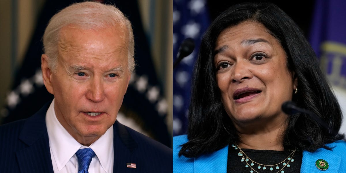 Rep. Pramila Jayapal says Biden's age is not 'ideal' but that the coverage has been 'very unfair' to him
