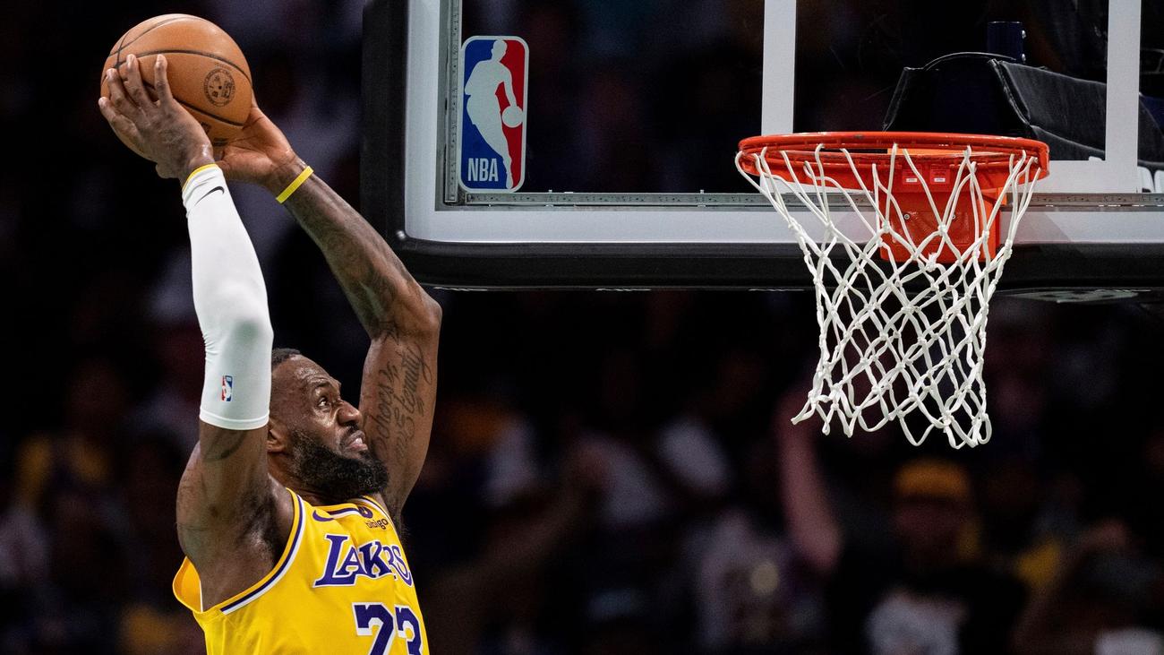 NBA: Warriors gewinnen trotz 40 James-Punkten bei Lakers
