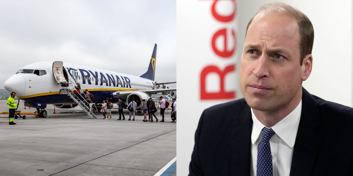 Ryanair once deleted a viral tweet about Prince William after Kensington Palace complained, says ex-head of social