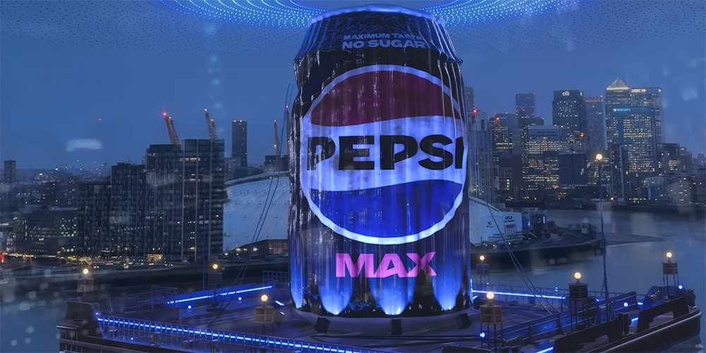 Pepsi Takes Over Iconic Global Landmarks to Unveil New Logo