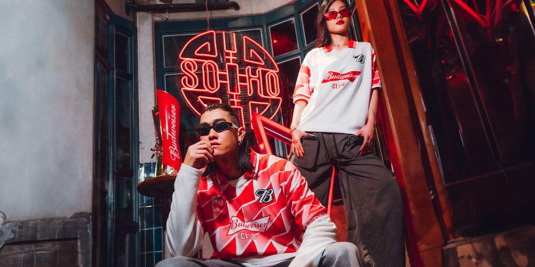 Budweiser Club and Ari Football Unveil Limited-Edition '90s-Inspired Jersey