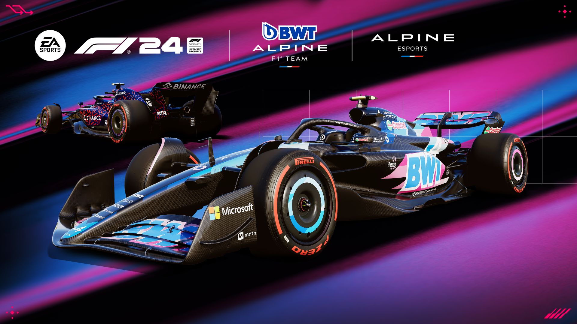 How BWT Alpine F1 Racing Team Developed Their Car for EA Sports F1 24