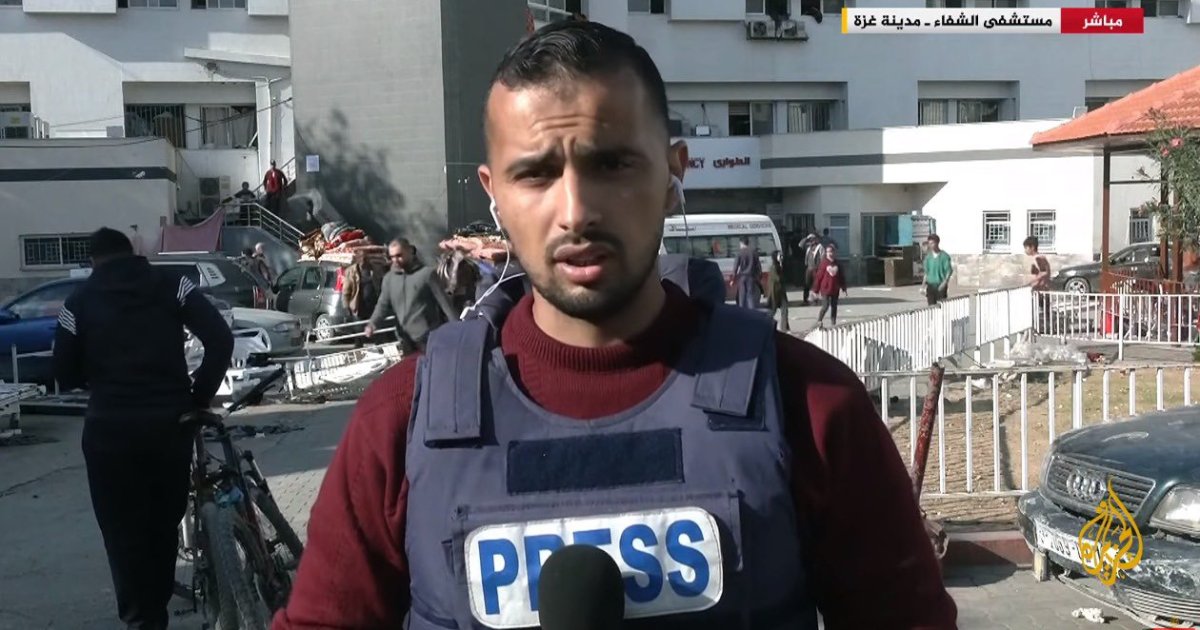 Al Jazeera journalist beaten, arrested by Israeli forces from Gaza hospital