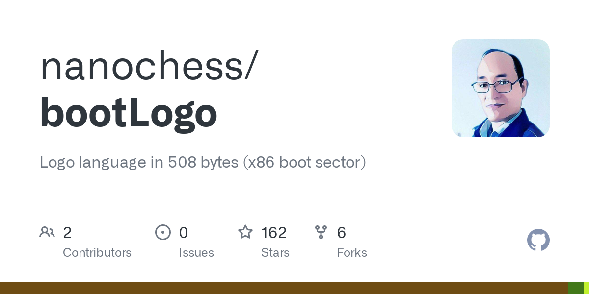 BootLogo: Logo language in 508 bytes of x86 machine code