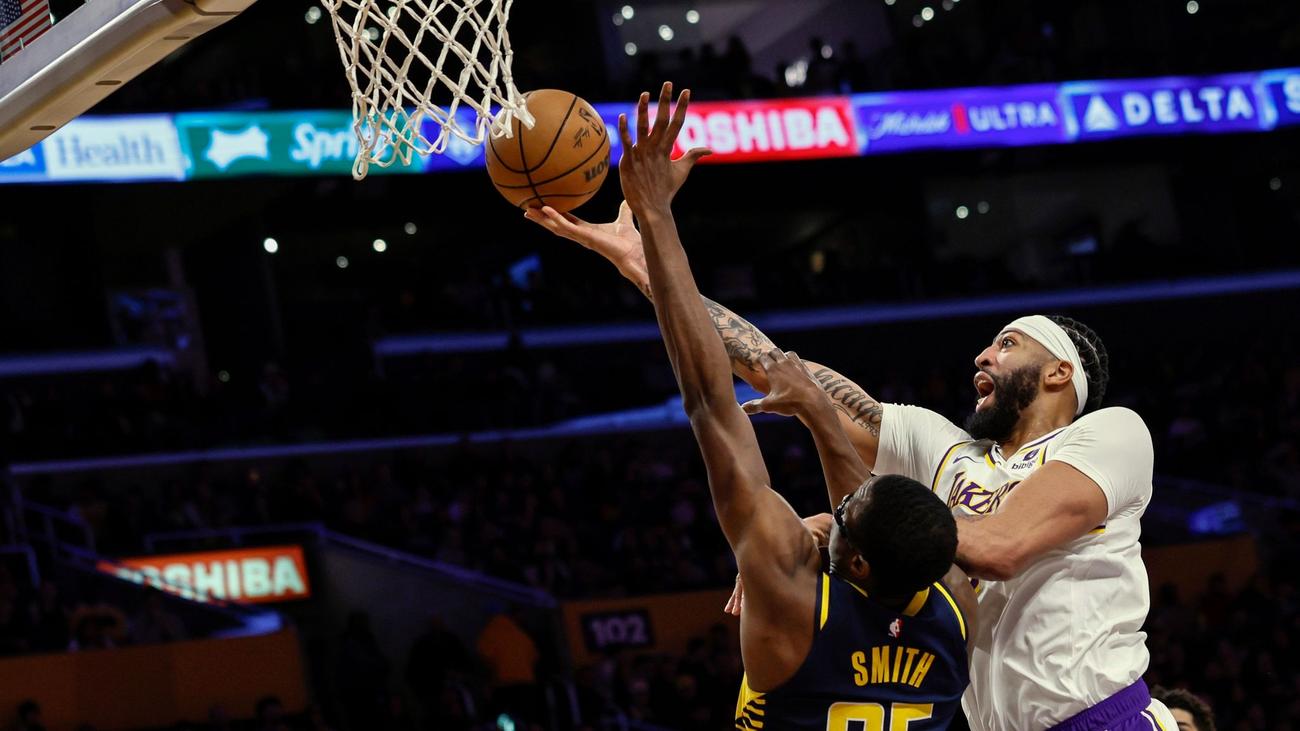 NBA: Lakers gewinnen Offensivspektakel gegen Indiana
