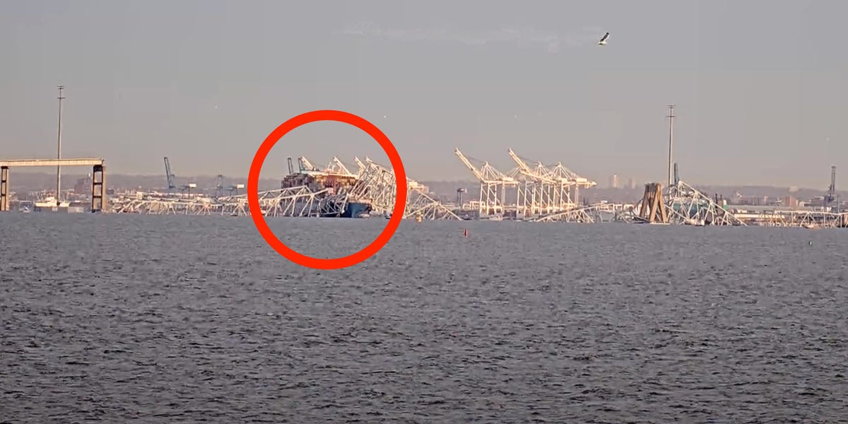 The ship that caused the Baltimore bridge collapse also crashed in a European port in 2016