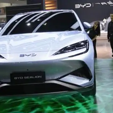 Chinese EV makers challenging market leaders at auto show in Bangkok