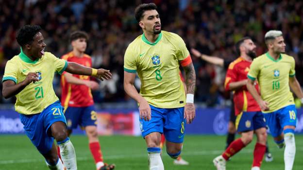 Paqueta's late penalty earns Brazil draw with Spain