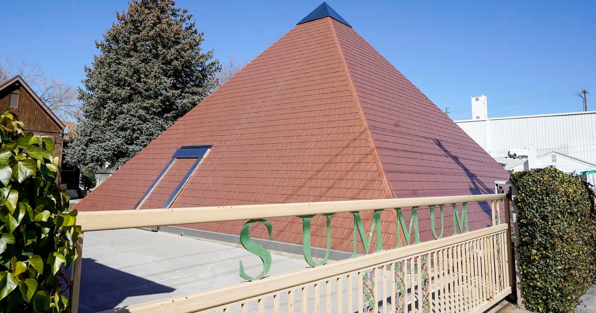 Why is a pyramid in Salt Lake City licensed to make wine?