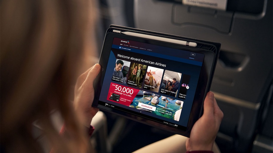 AAdvantage members will be able to redeem miles for inflight wifi
