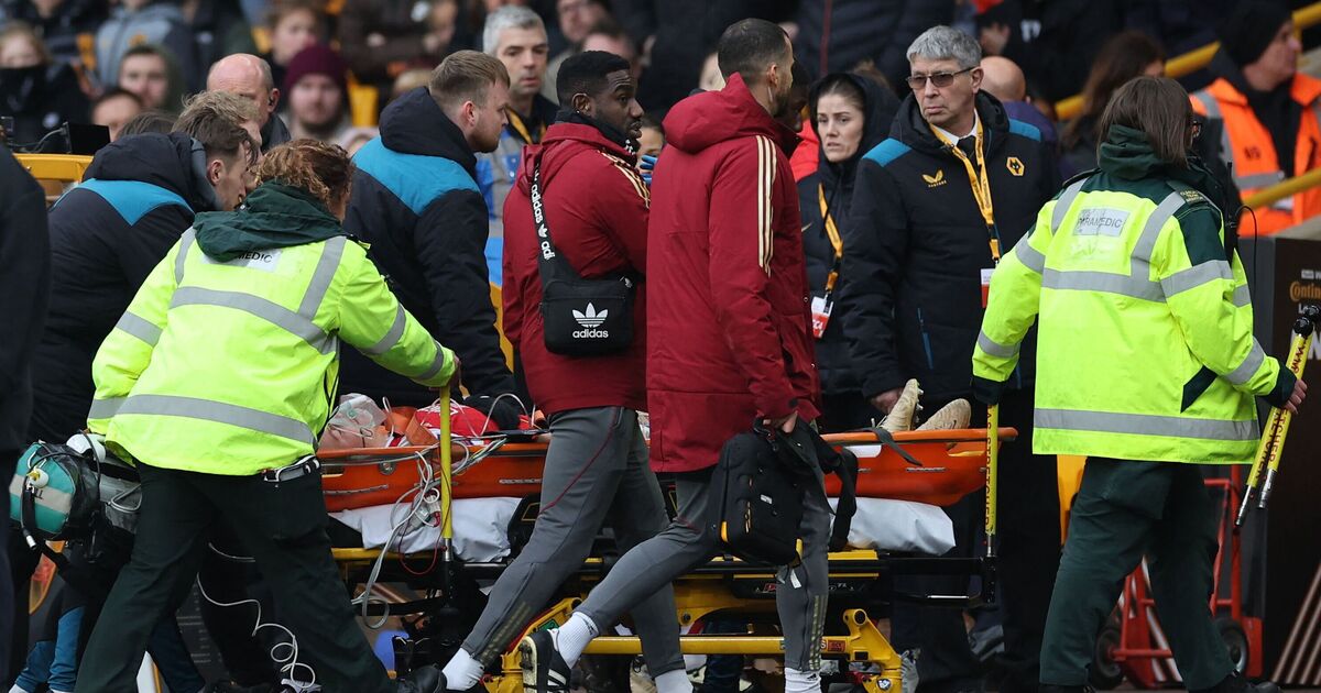 Arsenal star collapses mid-match as Gunners give 'conscious and stable' update