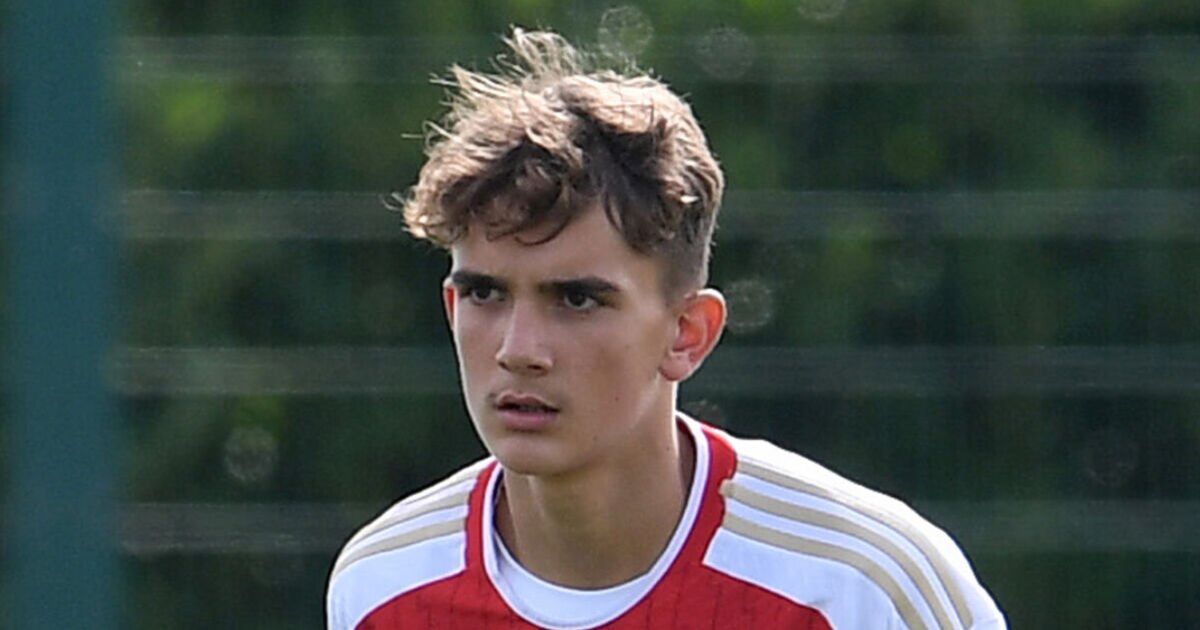 Arsenal wonderkid playing four years above his age bosses game as excitement grows