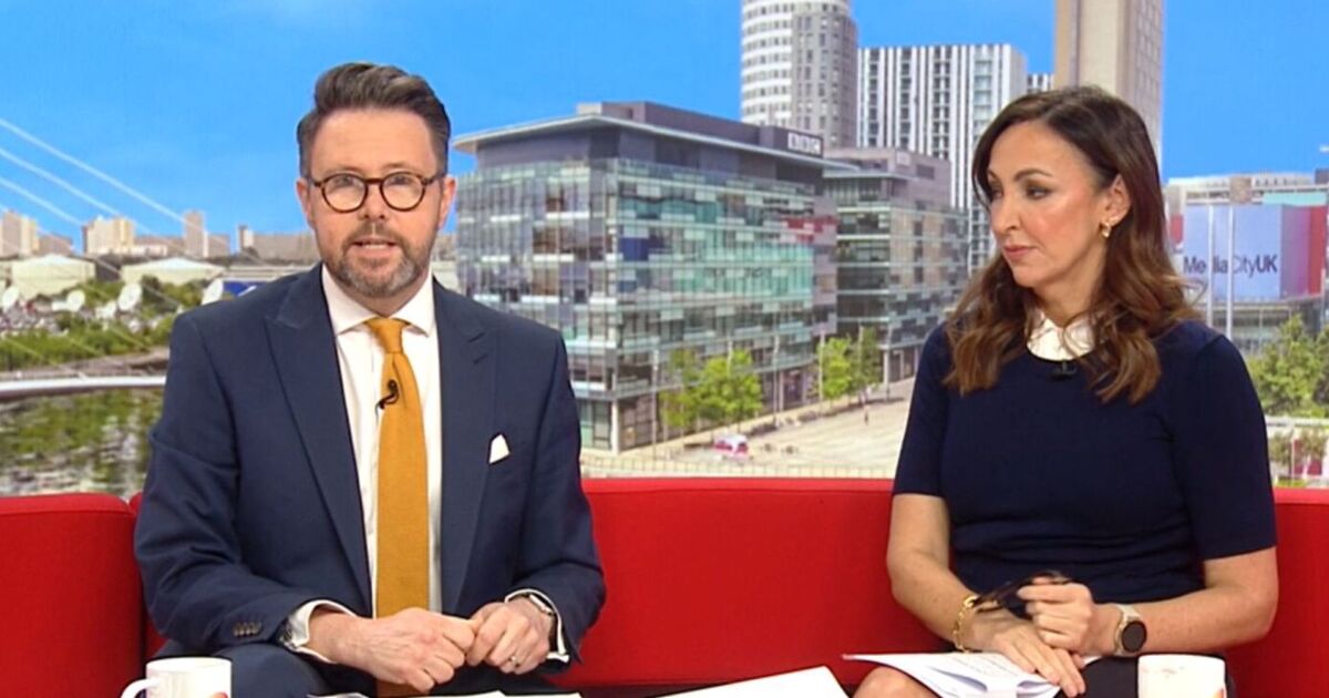 BBC Breakfast's Sally Nugent issues apology as guest is labelled a 'bore' 