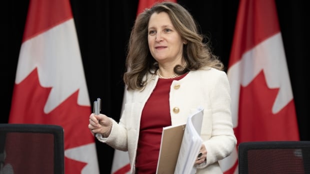 'Beer tax' capped at 2 per cent until 2026, Freeland announces