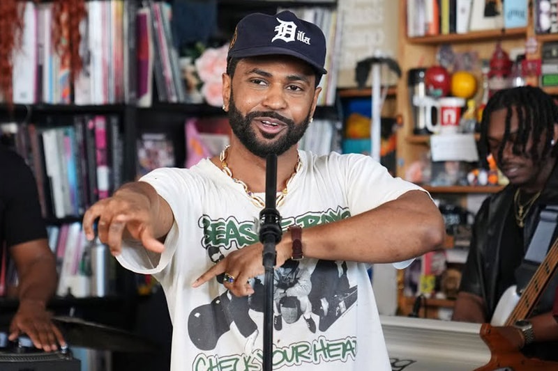 Big Sean Spans His Stacked Career in 'Tiny Desk Concert'