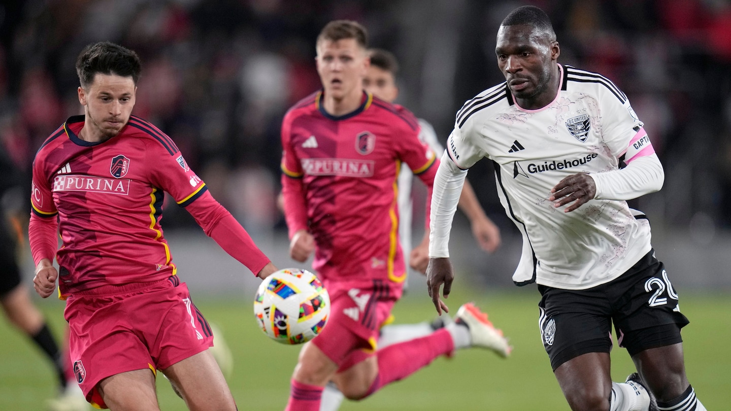 D.C. United is still unbeaten on the road after draw at St. Louis City