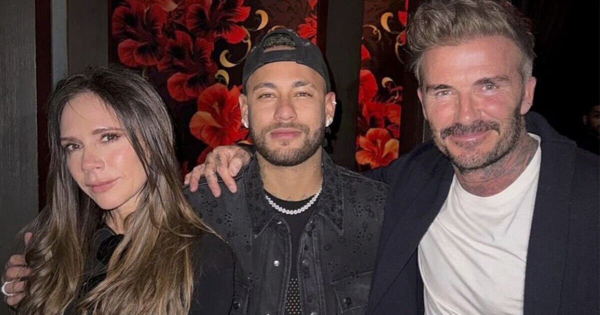David Beckham posts 'Welcome to Miami' picture with Neymar Jr before quickly adding more
