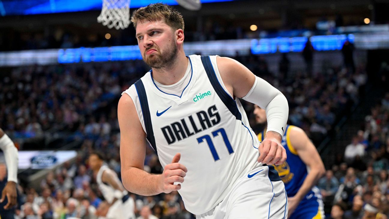 Doncic's triple-double streak ends with early exit