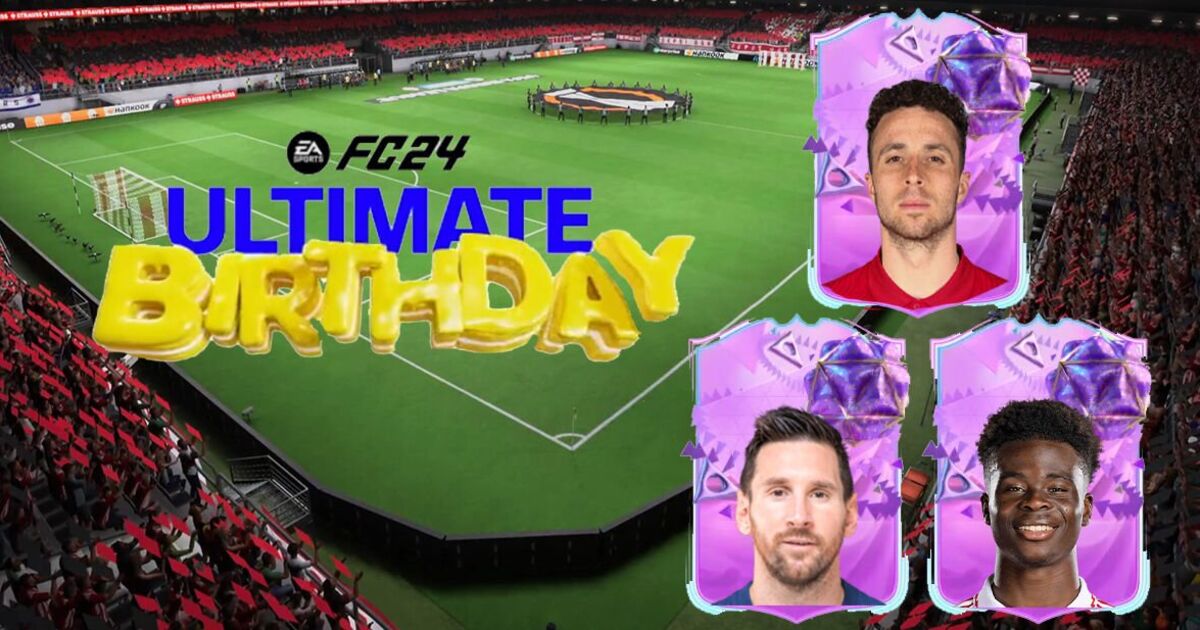 EA FC 24 Ultimate Birthday Team 1 release time and starting XI - Saka, Messi and more