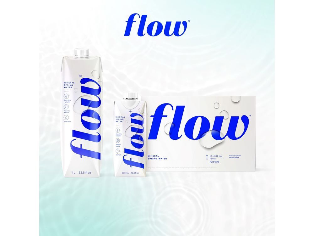 Flow Beverage Corp. Launches Evolved Brand Identity with New Sustainable Packaging and Brand Platform