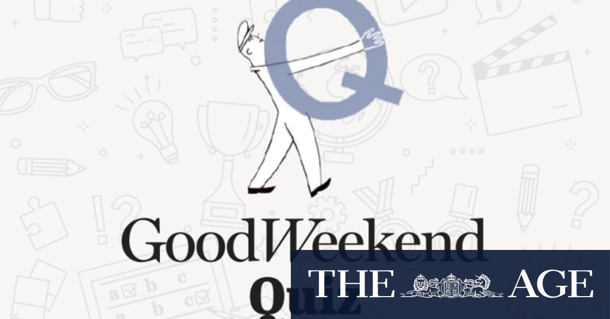 Good Weekend Superquiz and Saturday Target Time, March 23
