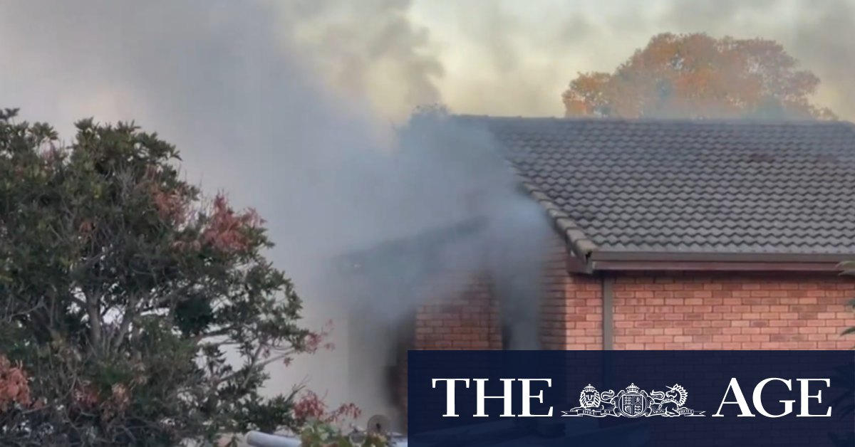 Hero neighbours help dad save son from burning home