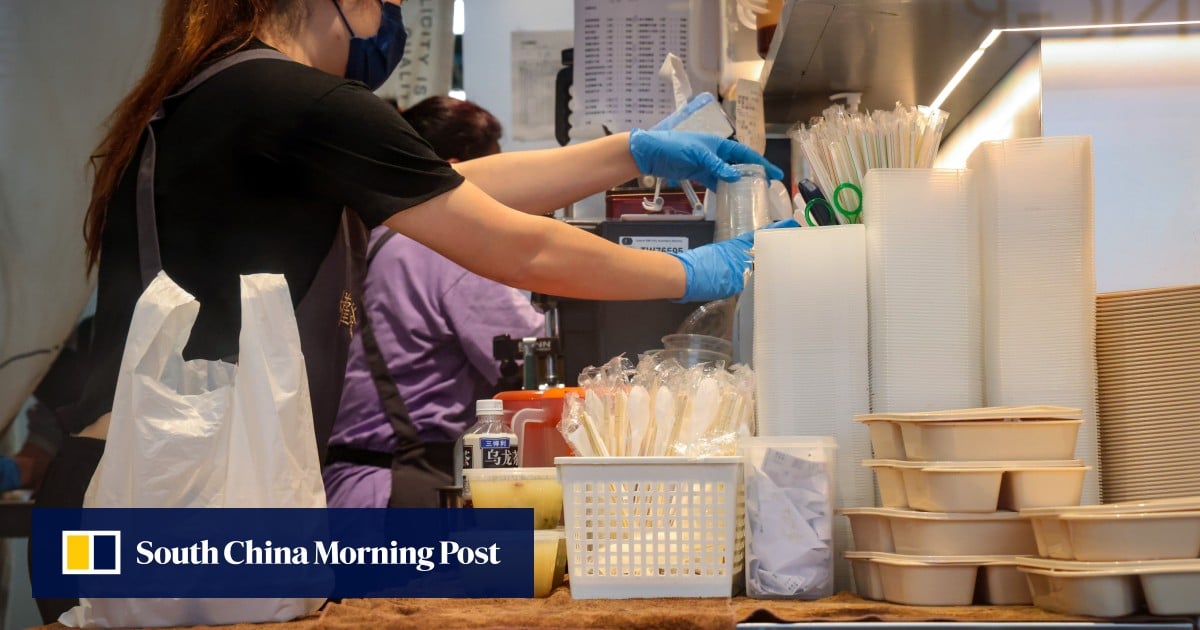 Hong Kong restaurants are ready for disposable plastics ban next month, but concerned over costs of alternatives, sector says