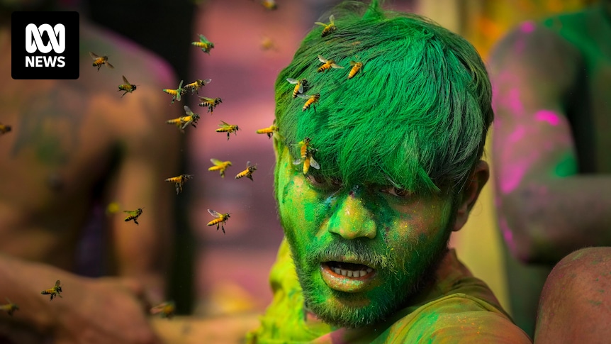 India celebrates Holi, the Hindu festival of colours marking the return of spring