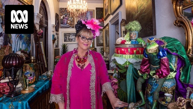 Inside the home of artist Claudia Rubinstein, an Aladdin's cave of trinkets and treasures