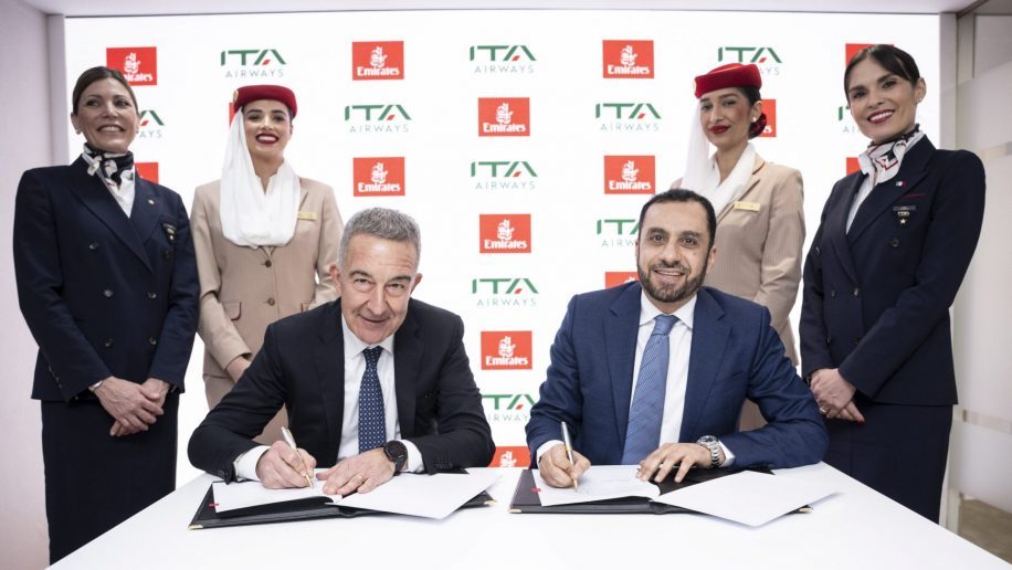 ITA Airways signs codeshare agreements with Aeromexico and Emirates