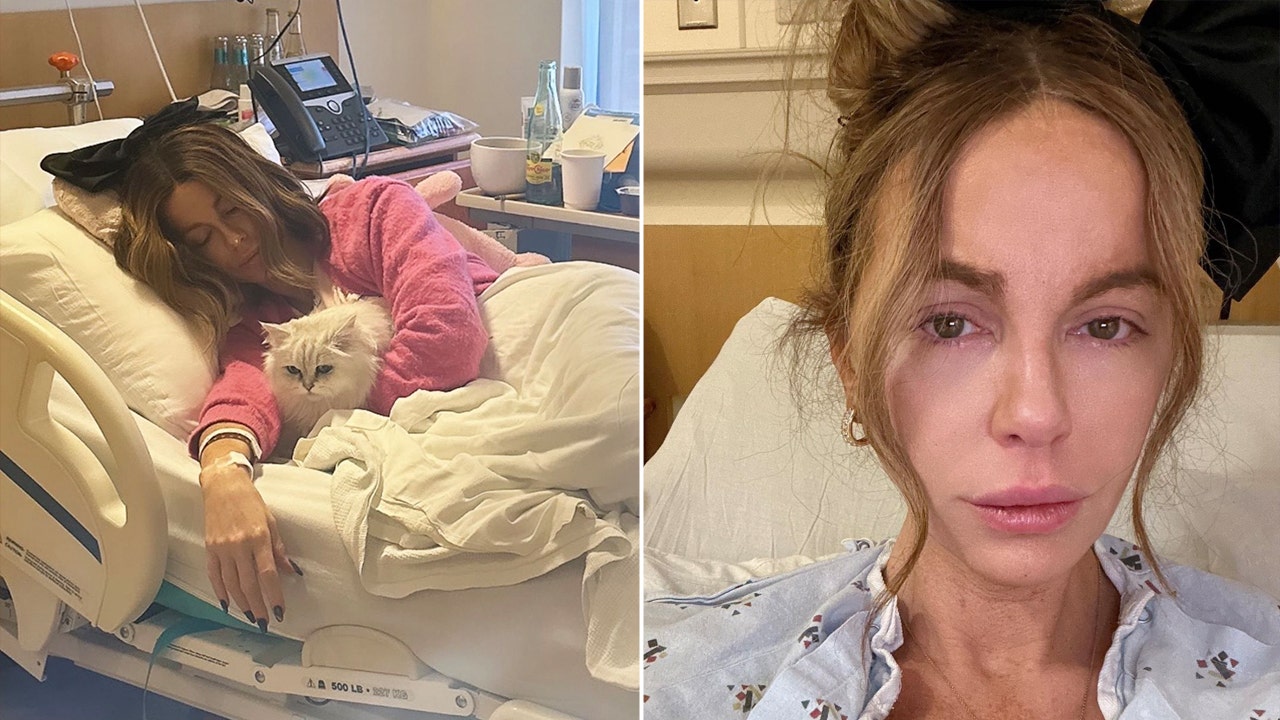 Kate Beckinsale shares cryptic post from hospital bed as she endures mystery illness