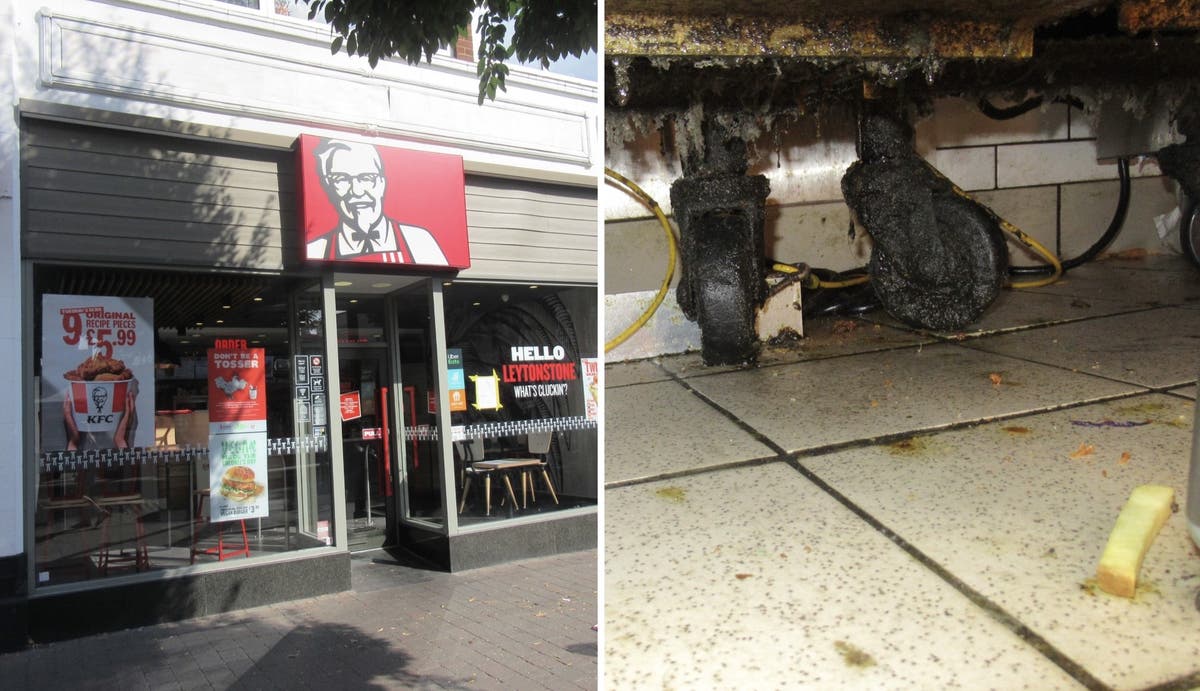 KFC customers ordered to leave Leytonstone branch immediately after rats found overrunning kitchen 