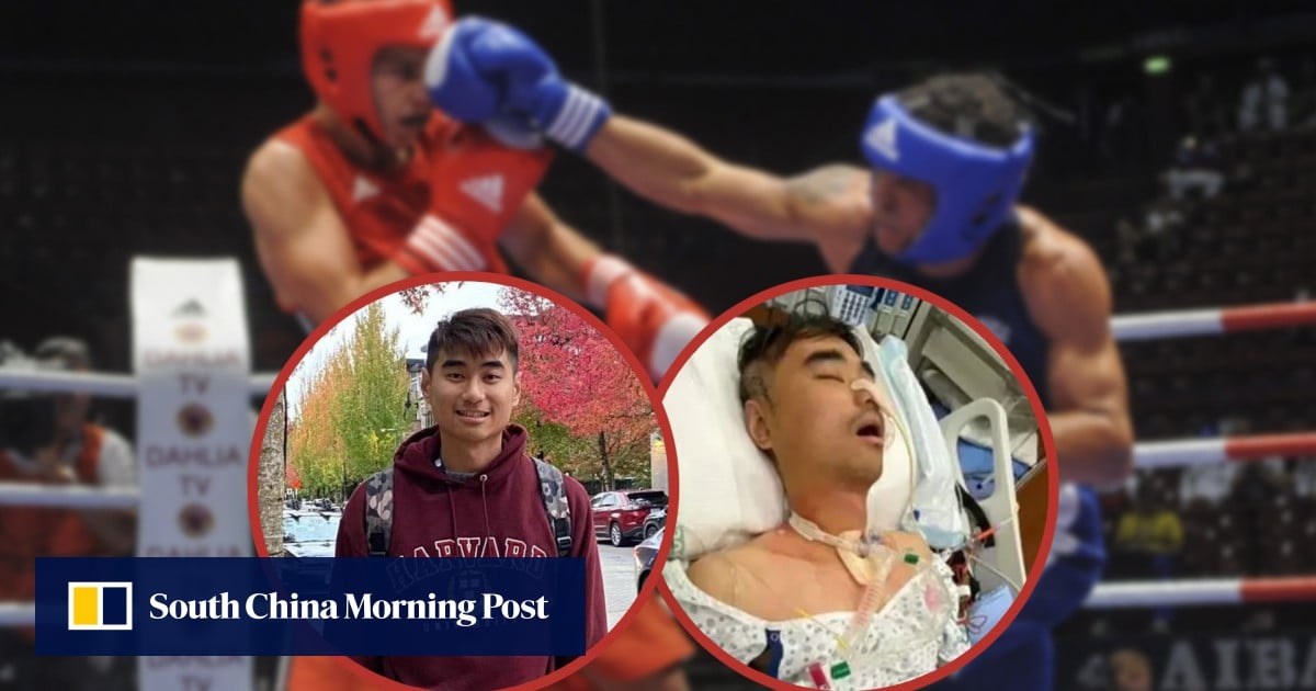 Kickboxing China PhD student at prestigious Canadian university suffers brain damage in brutal combat contest