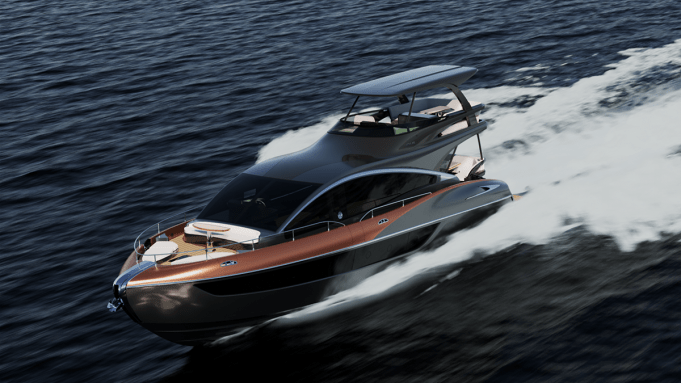 Lexus Just Unveiled a Speedy New 68-Foot Yacht