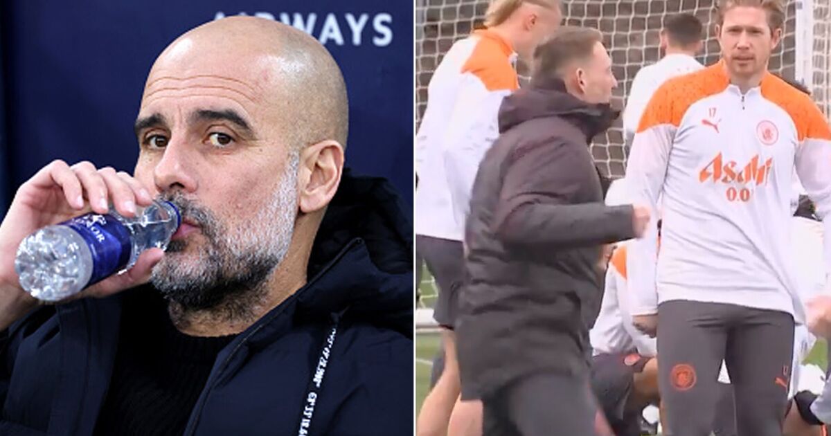 Man City duo miss training ahead of Arsenal clash as two others 'play through fractures'