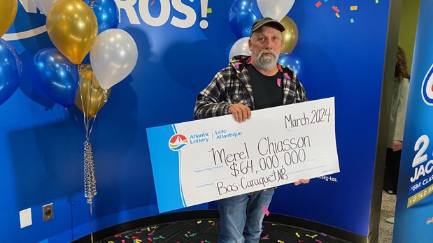 N.B. man wins $64 million from Lotto 6/49