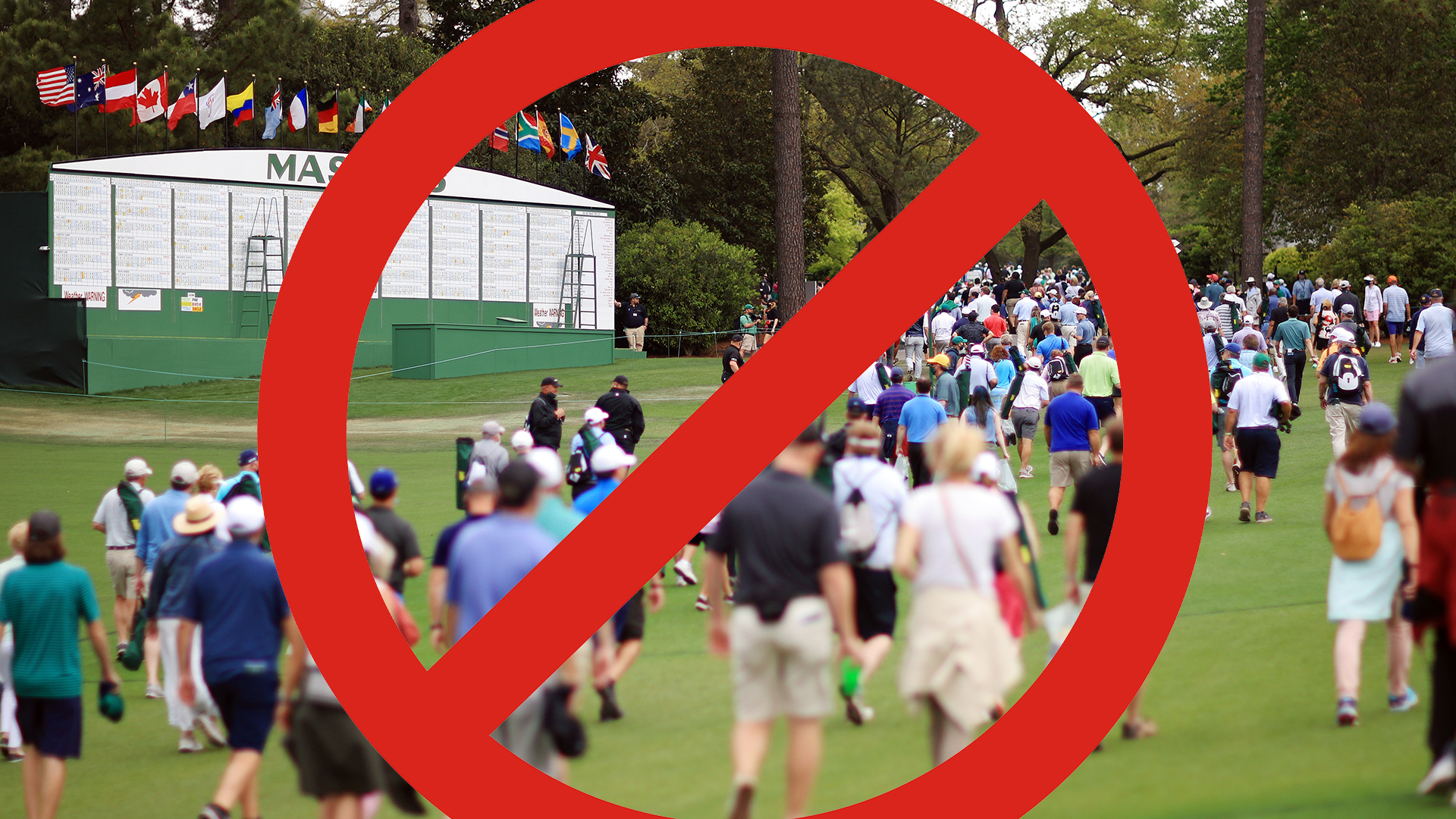 Nine banned things golf fans must never do when watching the Masters at Augusta National
