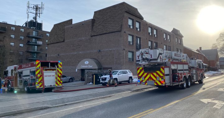 Orillia woman in serious condition in hospital after apartment fire