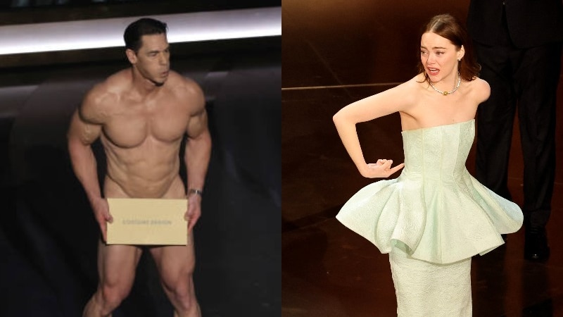 Oscars 2024 key moments: Ryan Gosling's I'm Just Ken show-stopper, nearly naked John Cena, Emma Stone dress drama and a Messi cameo