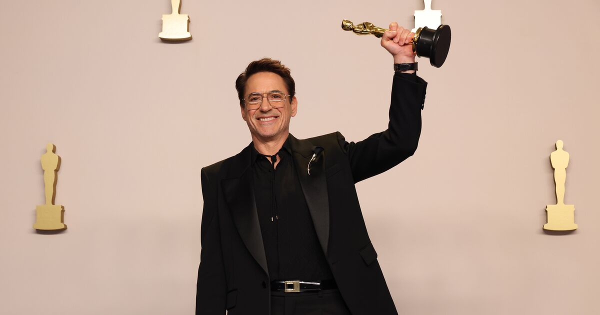 Oscars 2024: Robert Downey Jr thanks 'terrible childhood' in candid acceptance speech