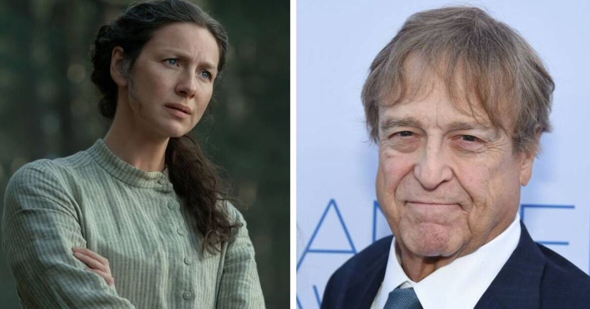 Outlander's Caitriona Balfe thinks John Goodman is 'scared' of her after frank confession