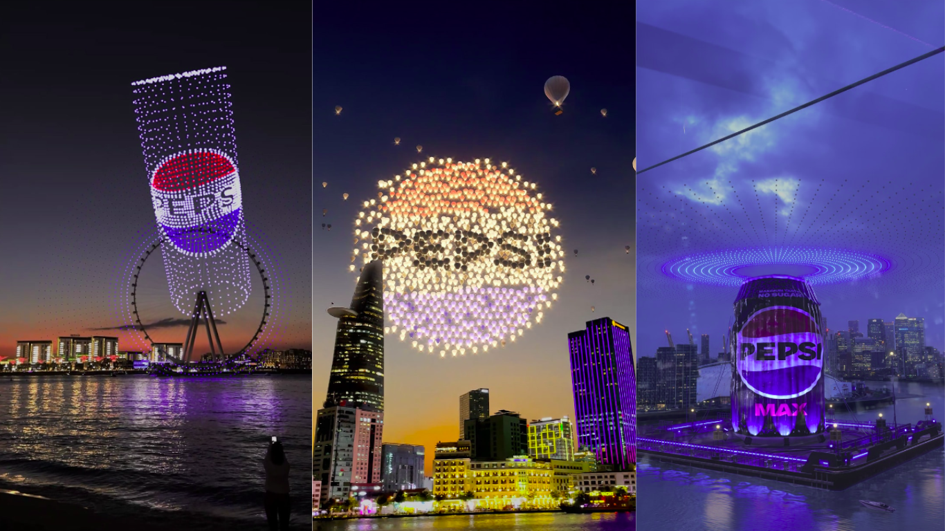 Pepsi Showcases Bold New Logo and Launches Global Takeover of Iconic Landmarks