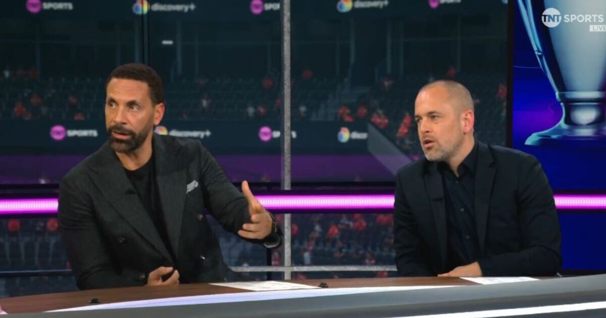 Rio Ferdinand unleashes on-air rant over 'stupid' comment ahead of Champions League match